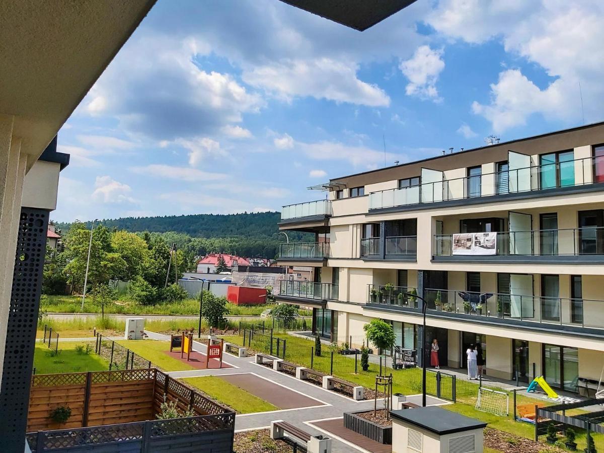 Apartament Bella Rosa Z Podziemnym Parkingiem เคียลเซ ภายนอก รูปภาพ